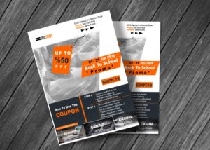 sales promotion flyer template psd